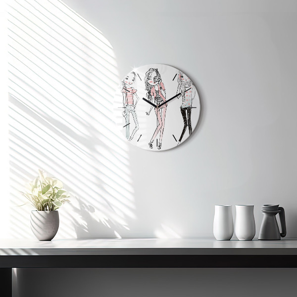 Kerek fali üvegóra Női divat