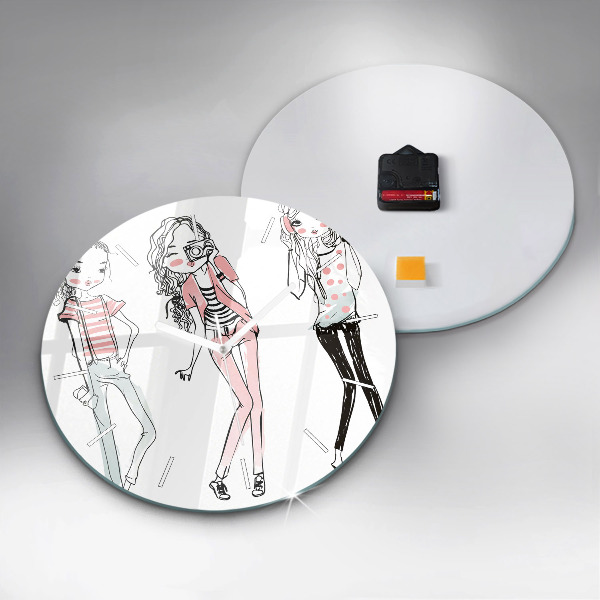 Kerek fali üvegóra Női divat