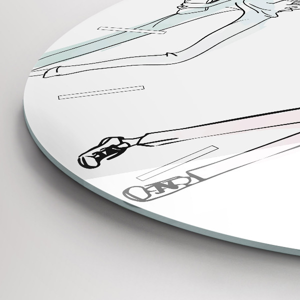 Kerek fali üvegóra Női divat