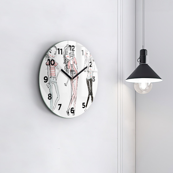 Kerek fali üvegóra Női divat