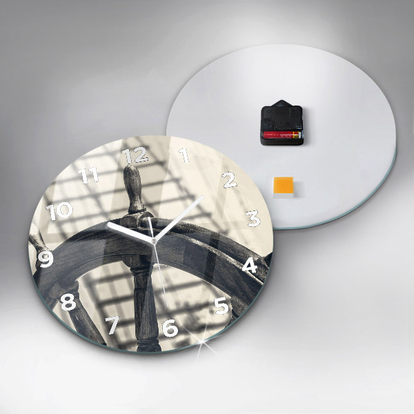 Kerek fali üvegóra Ősi hajó