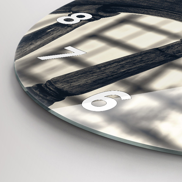 Kerek fali üvegóra Ősi hajó