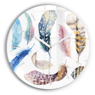 Kerek fali üvegóra Retro művészeti illusztráció