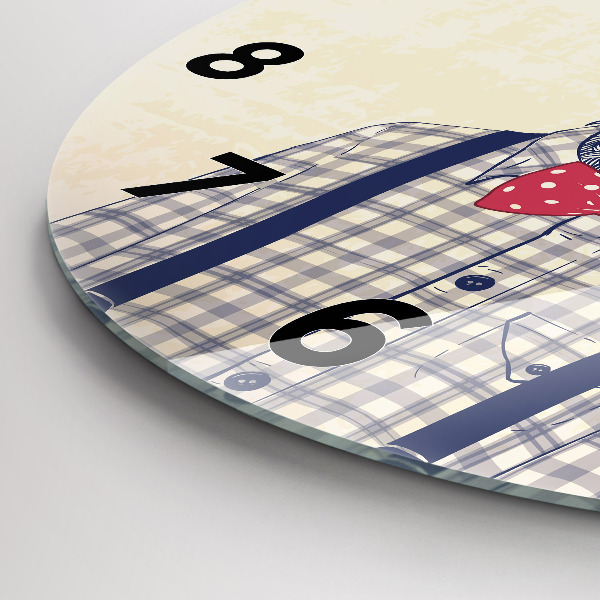 Kerek fali üvegóra Szarvas ingben