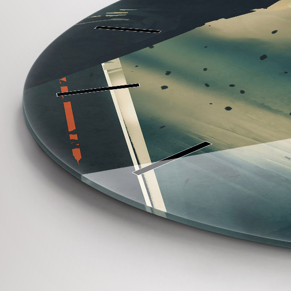 Kerek fali üvegóra Halálos fegyveres játék