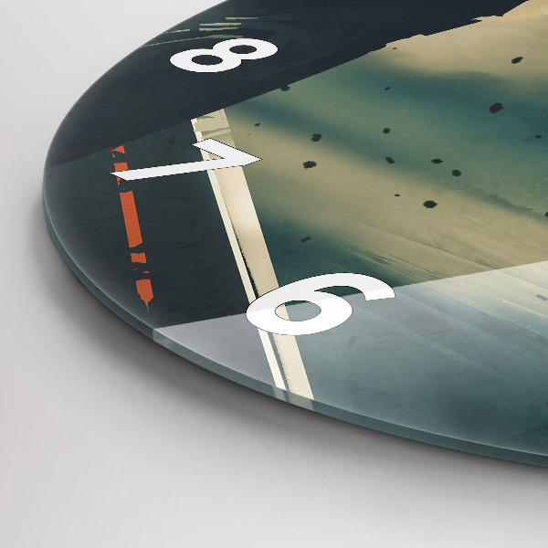 Kerek fali üvegóra Halálos fegyveres játék