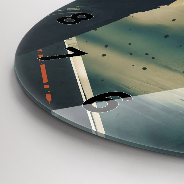 Kerek fali üvegóra Halálos fegyveres játék