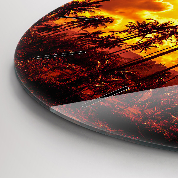 Kerek fali üvegóra Thaiföld Klong Prao Beach