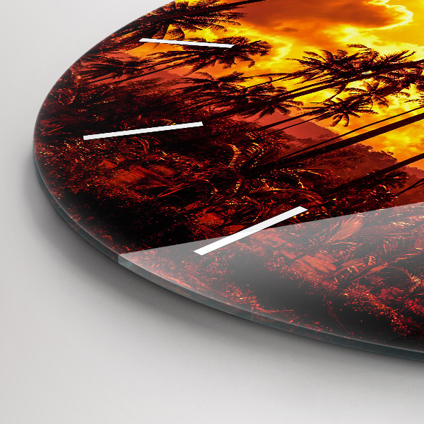 Kerek fali üvegóra Thaiföld Klong Prao Beach