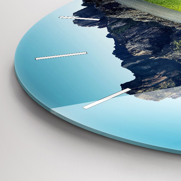 Kerek fali üvegóra Repülő Sziget