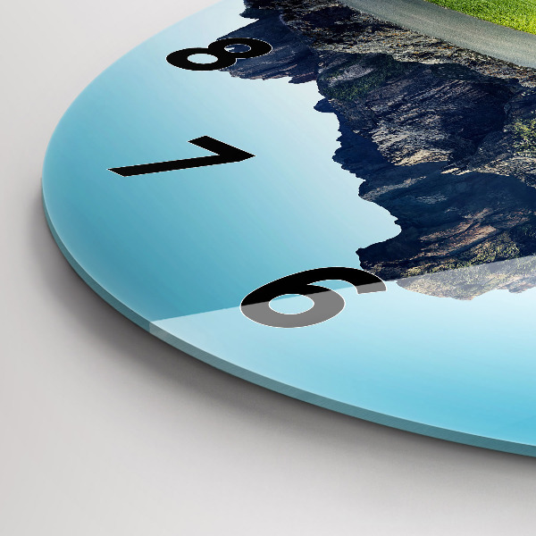 Kerek fali üvegóra Repülő Sziget