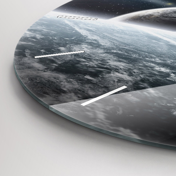 Kerek fali üvegóra Űr és bolygók