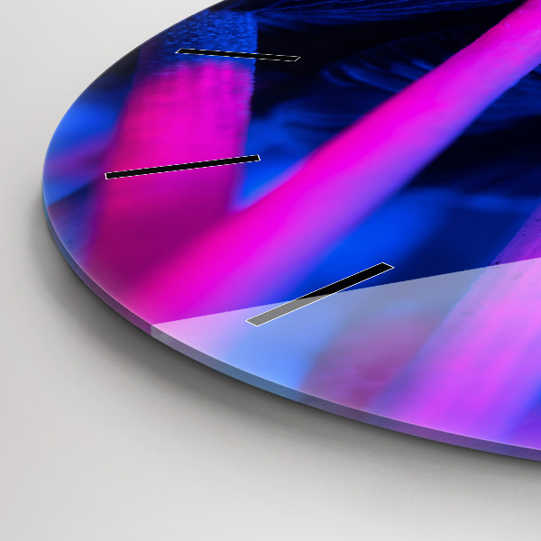 Kerek fali üvegóra Varázslatos színes gombák