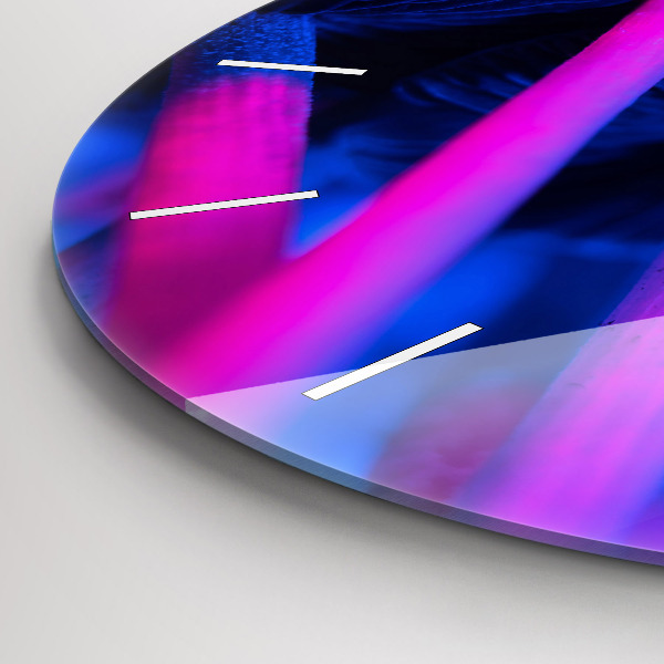 Kerek fali üvegóra Varázslatos színes gombák