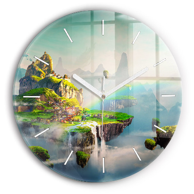 Kerek fali üvegóra Kínai fantázia