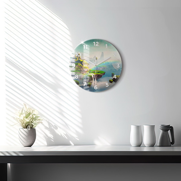 Kerek fali üvegóra Kínai fantázia