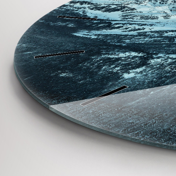 Kerek fali üvegóra Hegyvidék télen