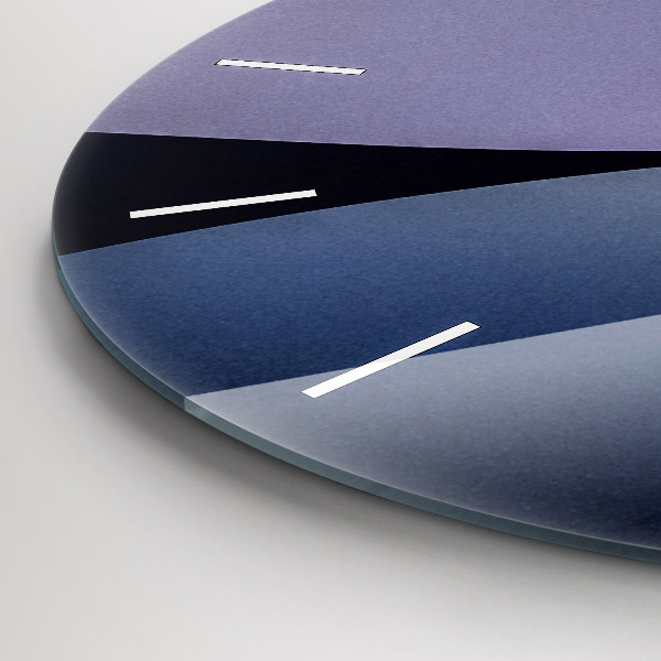 Kerek fali üvegóra Absztrakciós nap