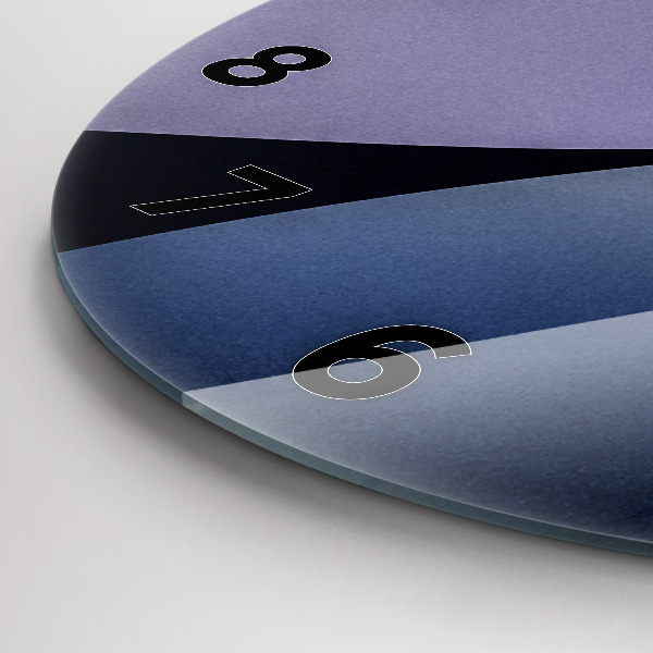 Kerek fali üvegóra Absztrakciós nap