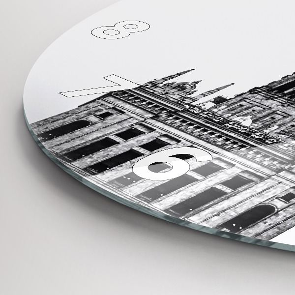 Kerek fali üvegóra Kultúra és Tudomány Palotája