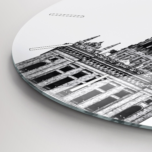 Kerek fali üvegóra Kultúra és Tudomány Palotája