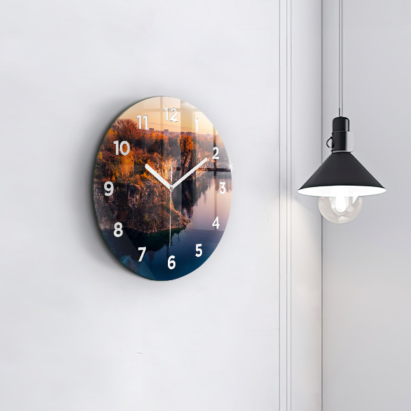 Kerek fali üvegóra Krakkói Zakrzówek-tó