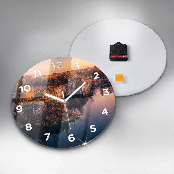 Kerek fali üvegóra Krakkói Zakrzówek-tó