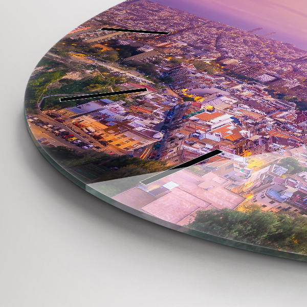 Kerek fali üvegóra Barcelona Bunkers El Carmel