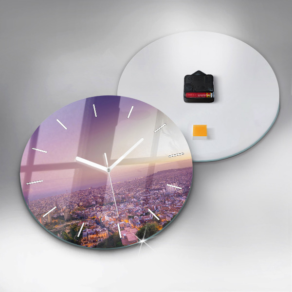 Kerek fali üvegóra Barcelona Bunkers El Carmel