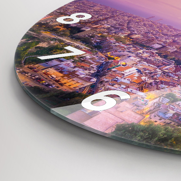 Kerek fali üvegóra Barcelona Bunkers El Carmel