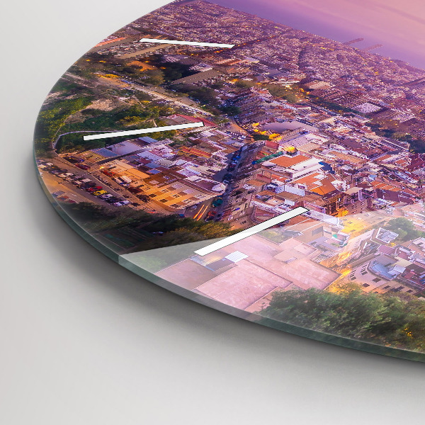 Kerek fali üvegóra Barcelona Bunkers El Carmel