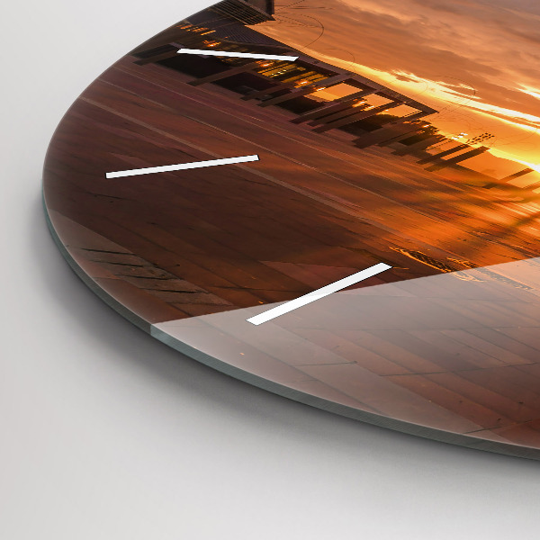 Kerek fali üvegóra Barcelona Olimpiai Park