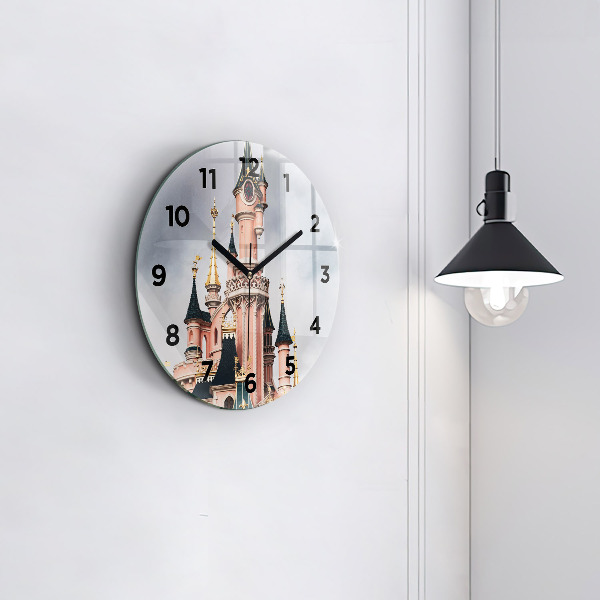 Kerek fali üvegóra Disneyland párizsi kastély