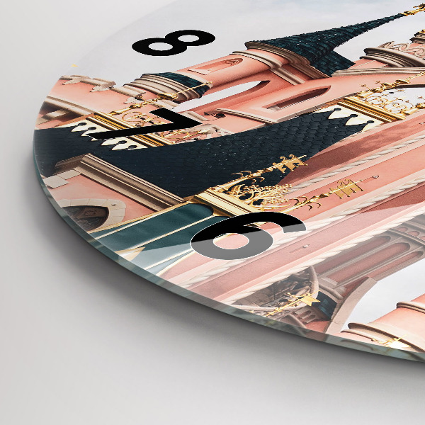 Kerek fali üvegóra Disneyland párizsi kastély