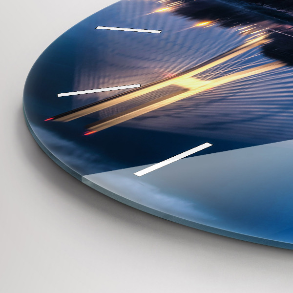 Kerek fali üvegóra Rędziński híd Wrocław