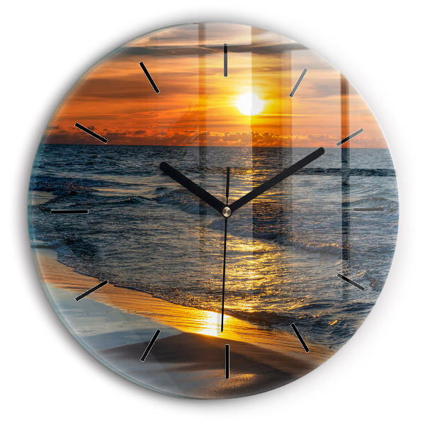 Kerek fali üvegóra Władysławowo Balti-tenger