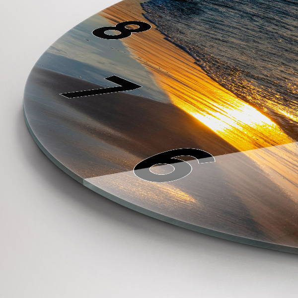 Kerek fali üvegóra Władysławowo Balti-tenger