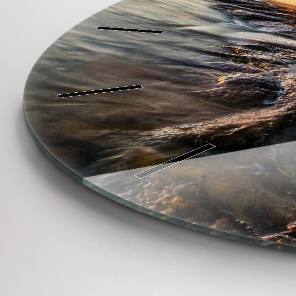 Kerek fali üvegóra A világítótorony és a Balti-tenger