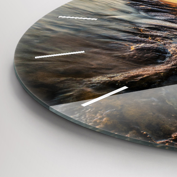 Kerek fali üvegóra A világítótorony és a Balti-tenger