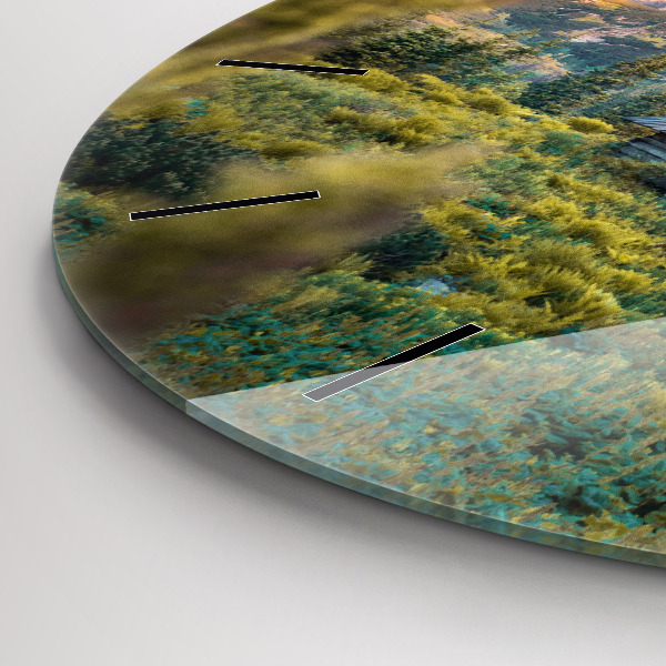 Kerek fali üvegóra Vendégház a Tátrában