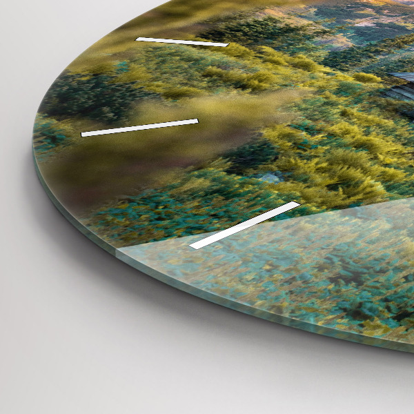 Kerek fali üvegóra Vendégház a Tátrában