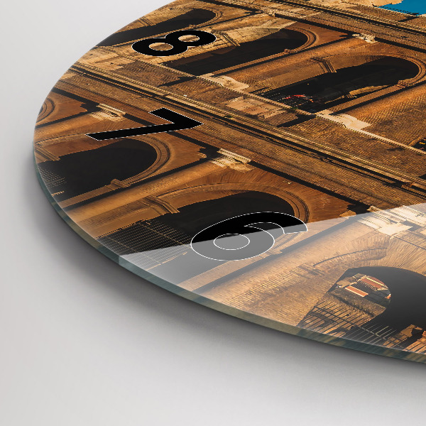 Kerek fali üvegóra A Colosseum Olaszországban