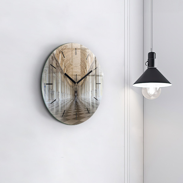 Kerek fali üvegóra La Veneria Reale Múzeum