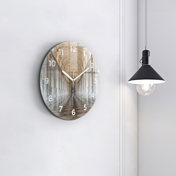 Kerek fali üvegóra La Veneria Reale Múzeum