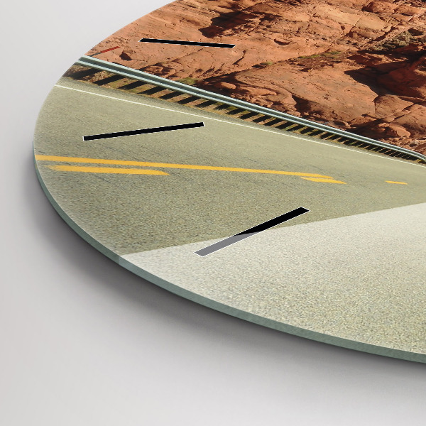 Kerek fali üvegóra 66-os út az Egyesült Államokban