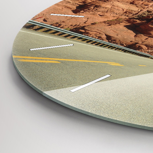 Kerek fali üvegóra 66-os út az Egyesült Államokban