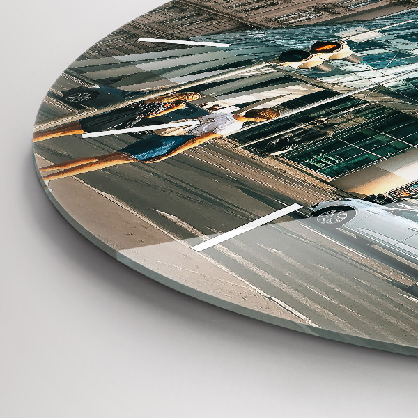 Kerek fali üvegóra Táncoló ház Prága