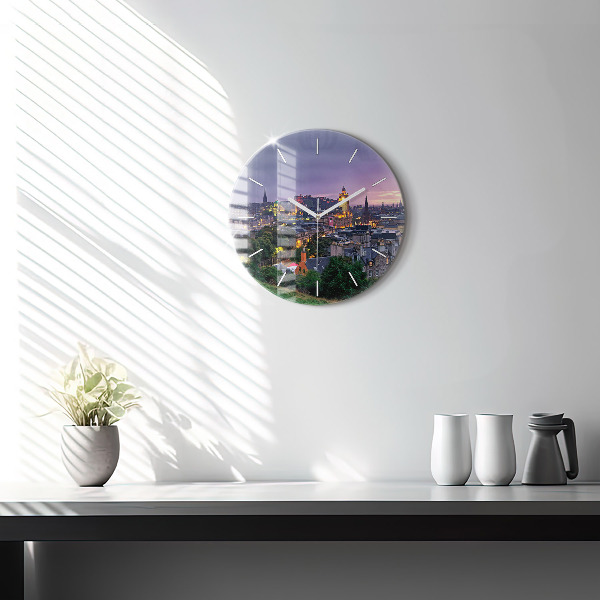 Kerek fali üvegóra Edinburgh a Calton Hilltől