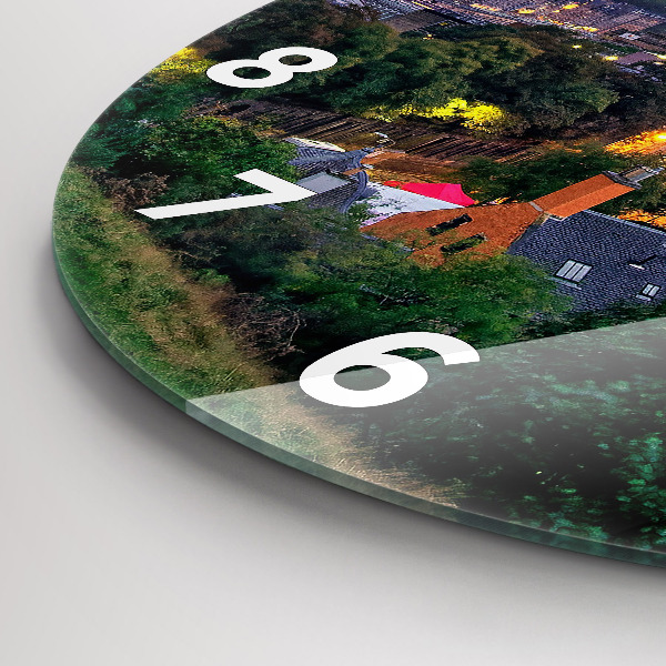 Kerek fali üvegóra Edinburgh a Calton Hilltől