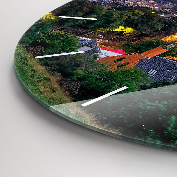 Kerek fali üvegóra Edinburgh a Calton Hilltől